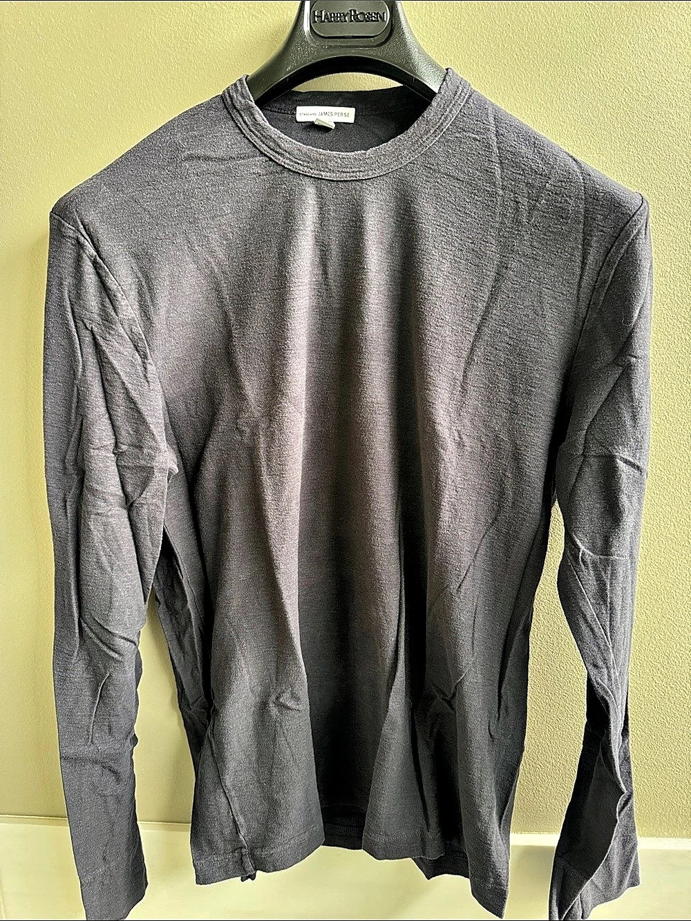 James Perse Long Sleeve Graphic Tee Gray Size “1” Small / Medium